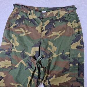 Rothco Ultra Force BDU Men XL-Regular Green Woodland Camo Cargo Pants